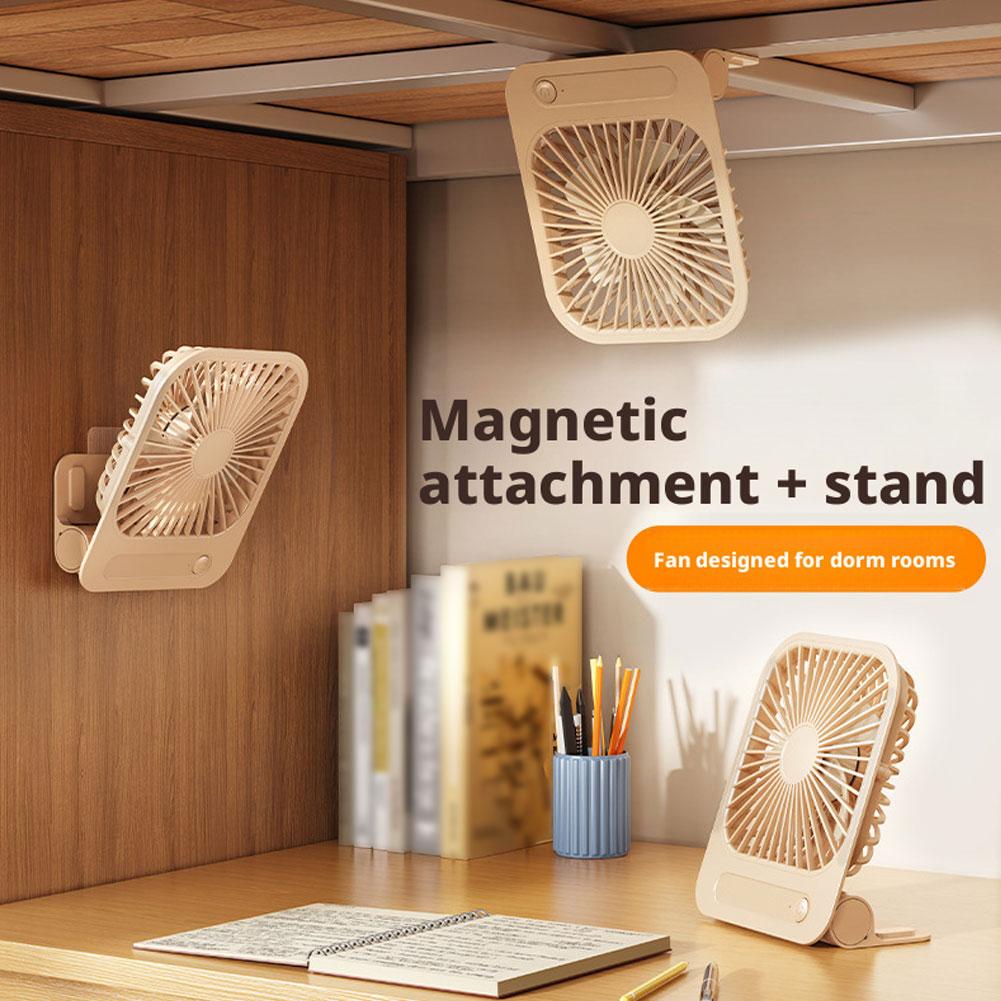 Office Furniture And Design - Ultra-thin Magnetic Cooling Fan Table Desk