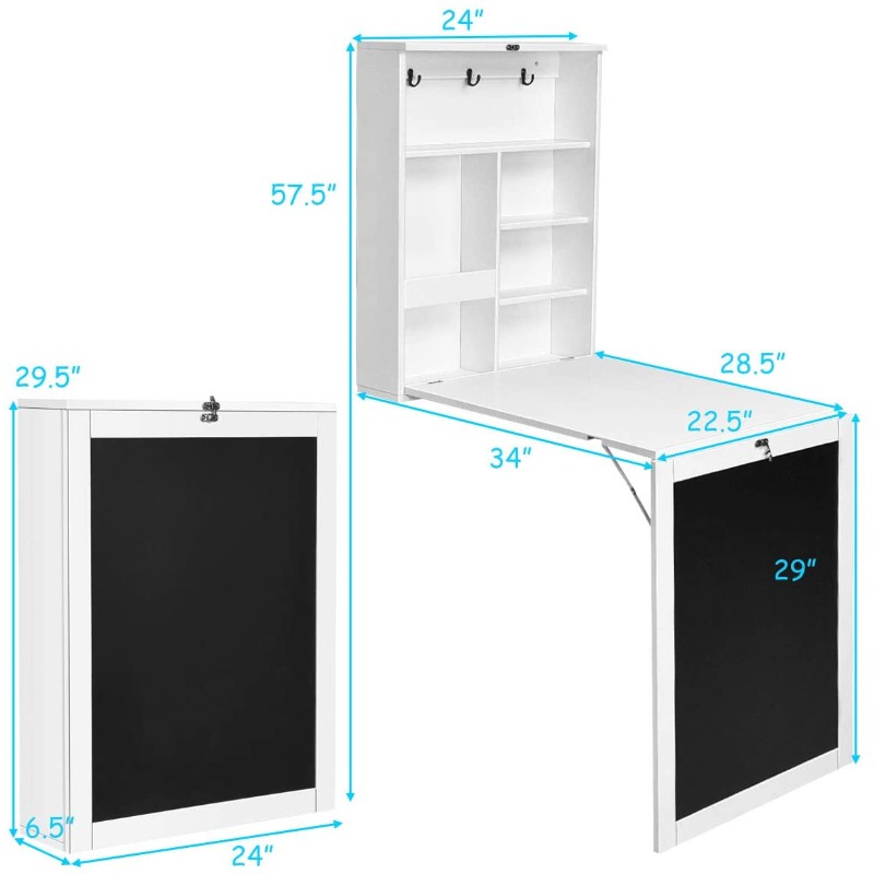Wall Mounted Desk Fold - New Arrival Modern Design Wall Mounted