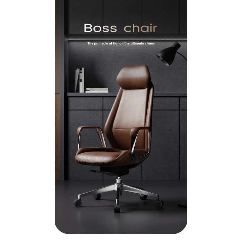 Office Furniture High End - High end luxury leather boss chair,