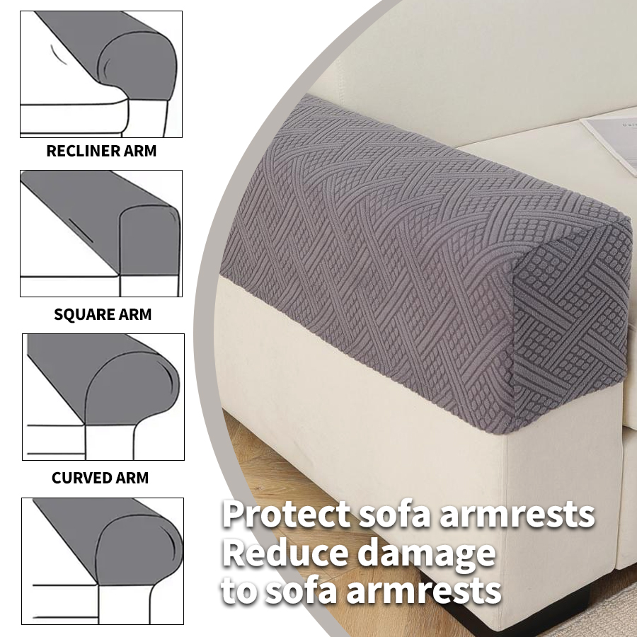 2pcs Armchair Cover Anti-slip  - đánh giá và giá Office Furniture Dimensions