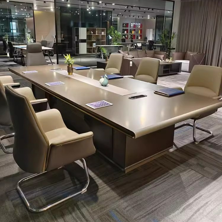 Large conference table, light  - đánh giá và giá Office Furniture High End