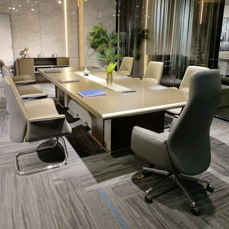 Large conference table, light  - đánh giá và giá Office Furniture High End