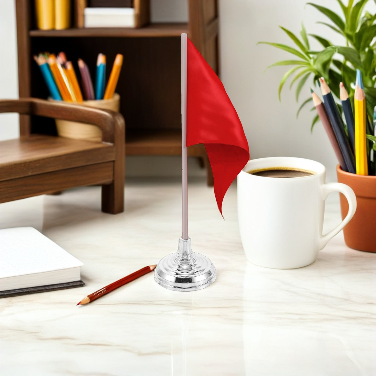 12Pcs Silver Mini Desk Flag St - đánh giá và giá Office Furniture And Design