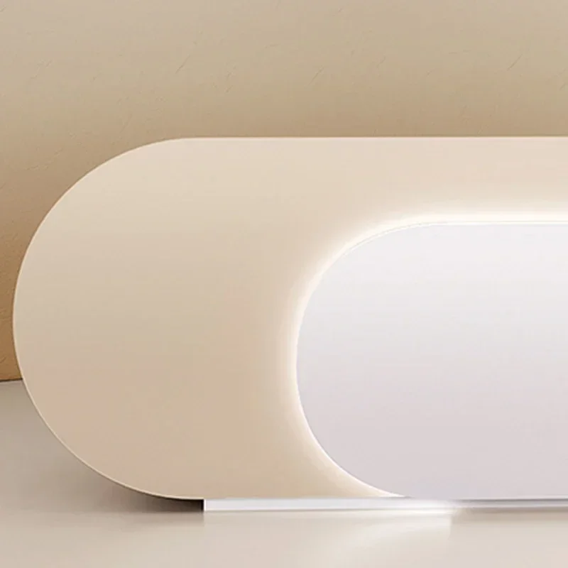 Cream Style Beauty Salon Recep - đánh giá và giá Office Furniture High End