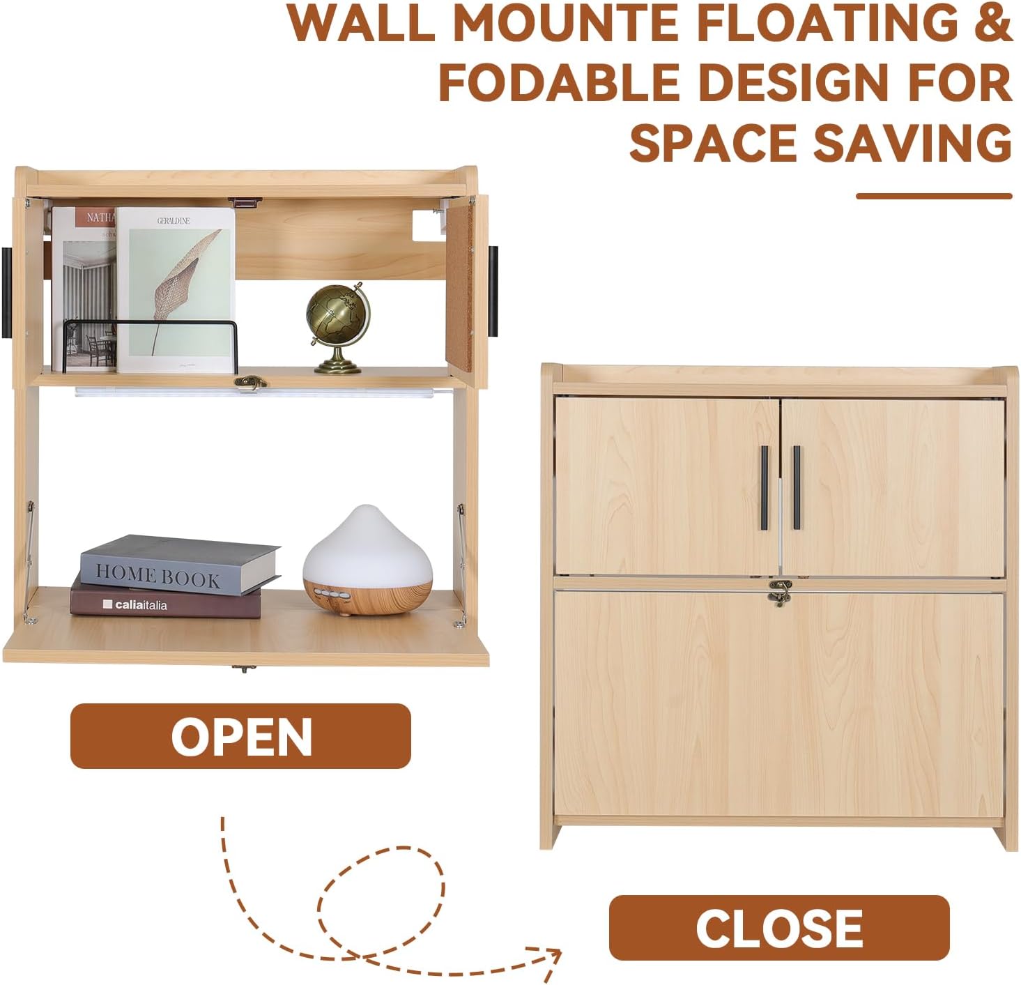 ARTETHYS Wall Mounted Desk Fol - đánh giá và giá Wall Mounted Desk Fold