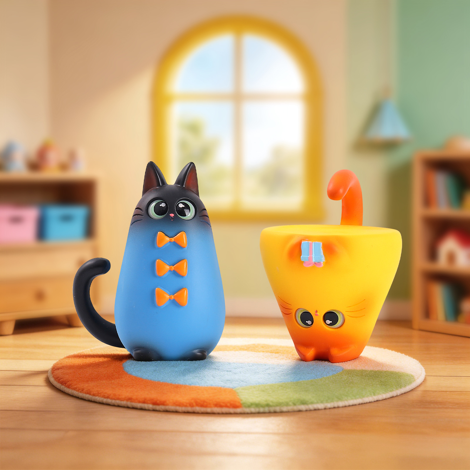 Blind Box Cat Figurine Resin C - đánh giá và giá Office Furniture And Design