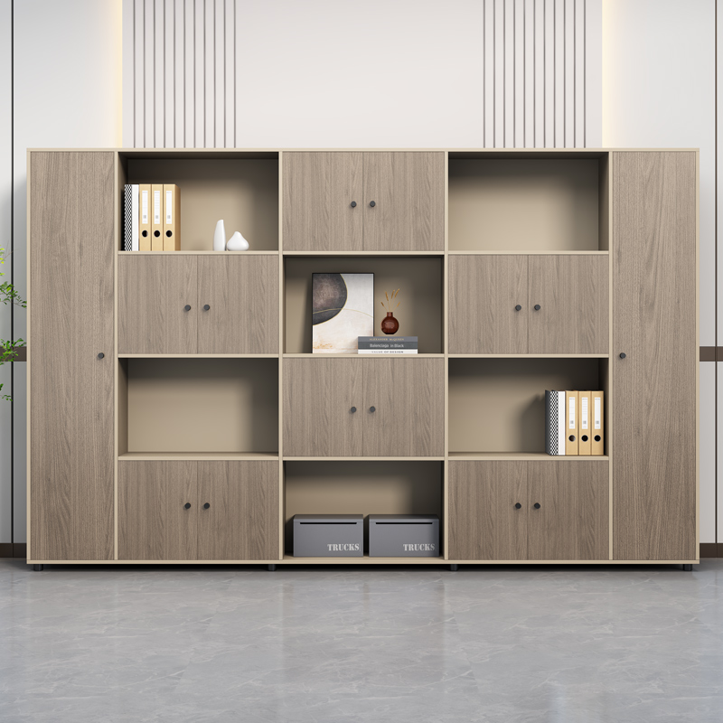Tall Storage Cabinet White Fur - đánh giá và giá Office Furniture Liquidations