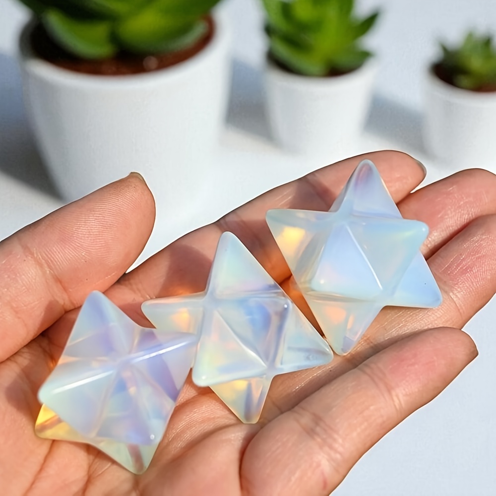 1pc High Quality Opal Merkaba  - đánh giá và giá Office Furniture At Home
