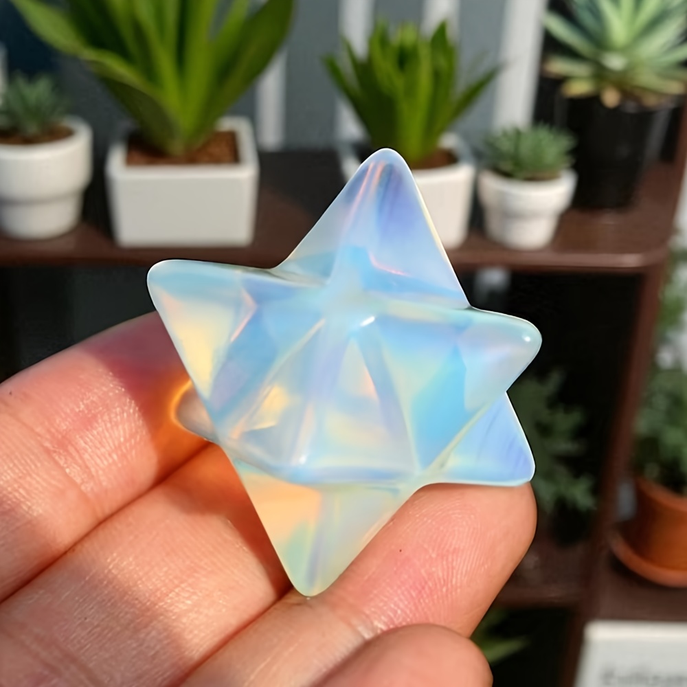 1pc High Quality Opal Merkaba  - đánh giá và giá Office Furniture At Home