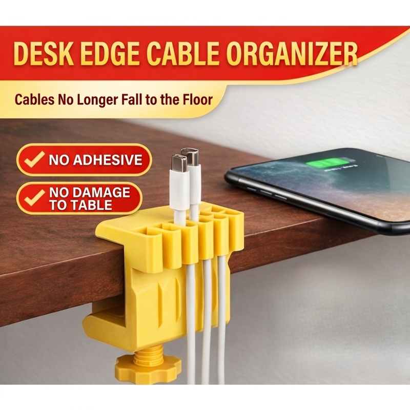 3 desktop cable manager clips  - đánh giá và giá Office Furniture And Design