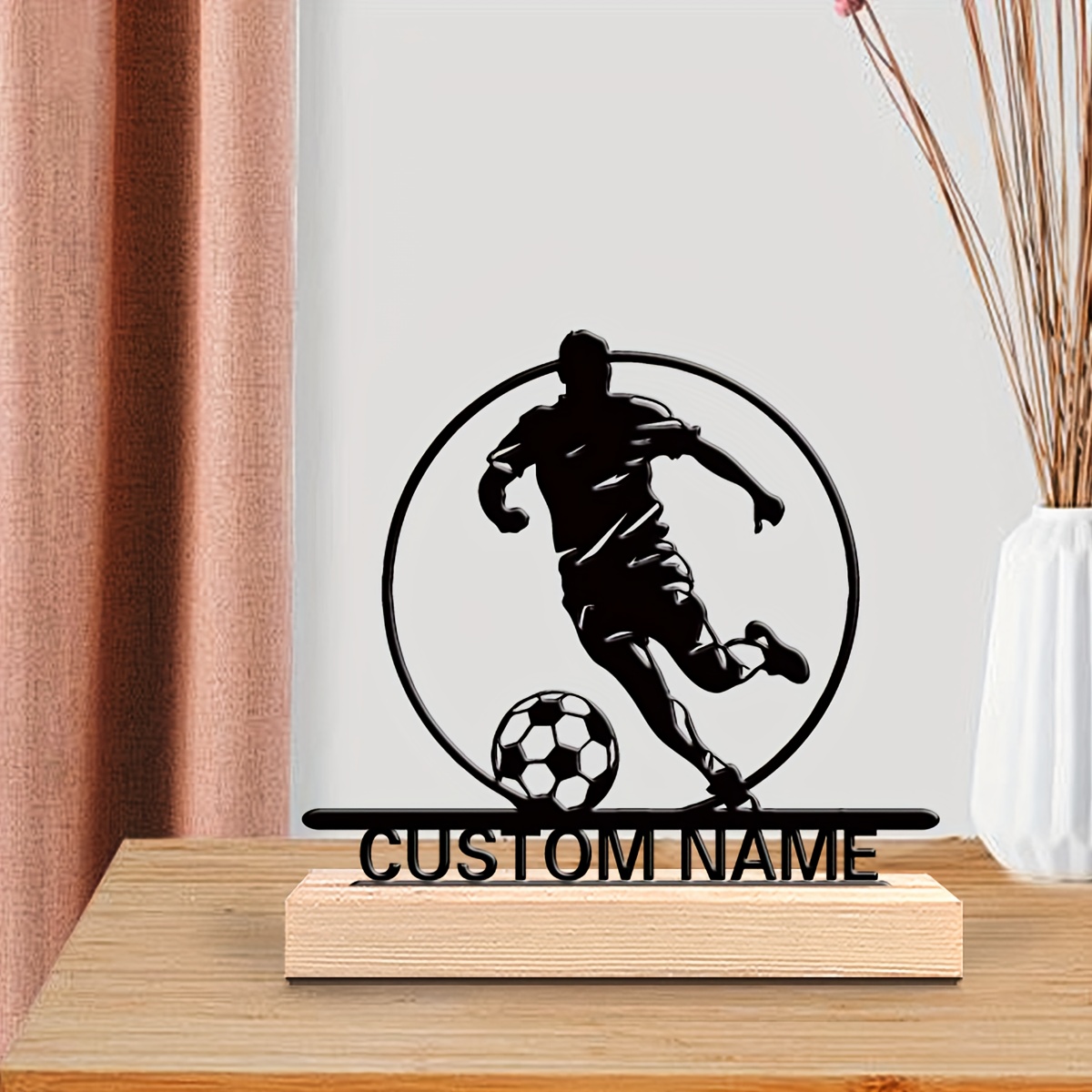 Custom Soccer Player Metal Sta - đánh giá và giá Office Furniture And Design