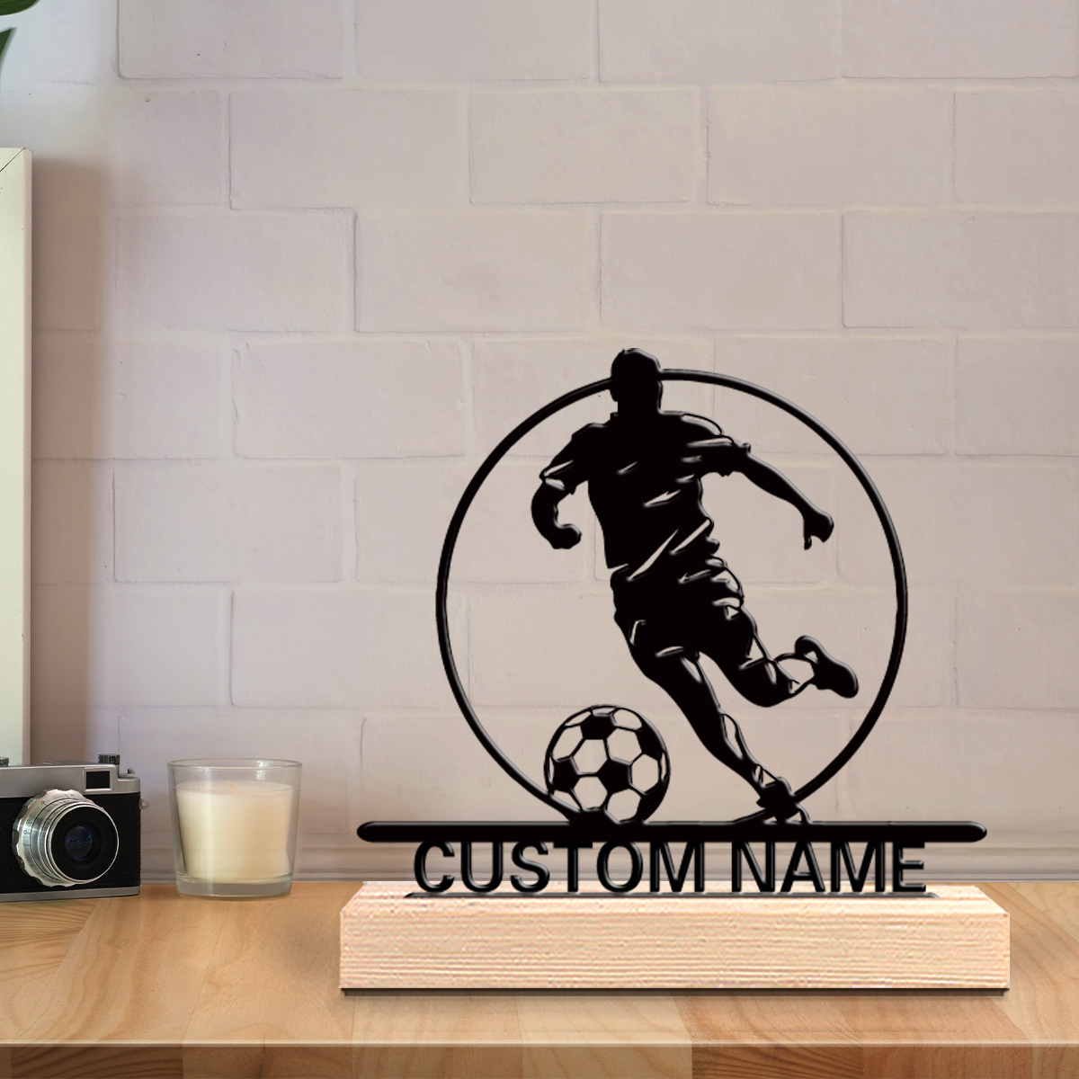Custom Soccer Player Metal Sta - đánh giá và giá Office Furniture And Design