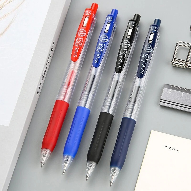 Japan ZEBRA SARASA Gel Pen JJ1 - đánh giá và giá Zebra Pen Sarasa