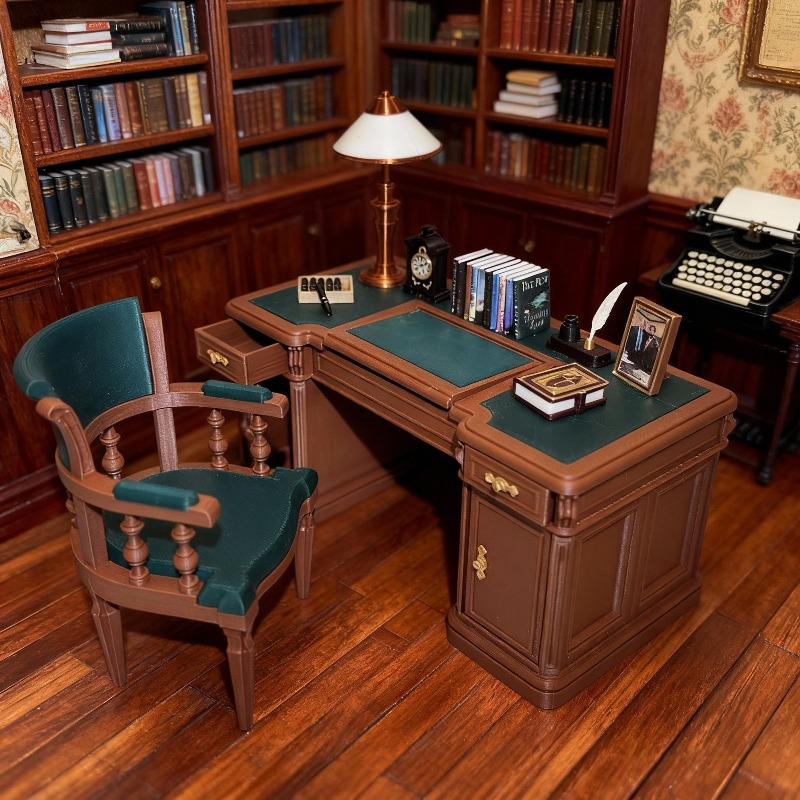 Original 1/12 Miniature Vintag - đánh giá và giá Office Furniture At Home