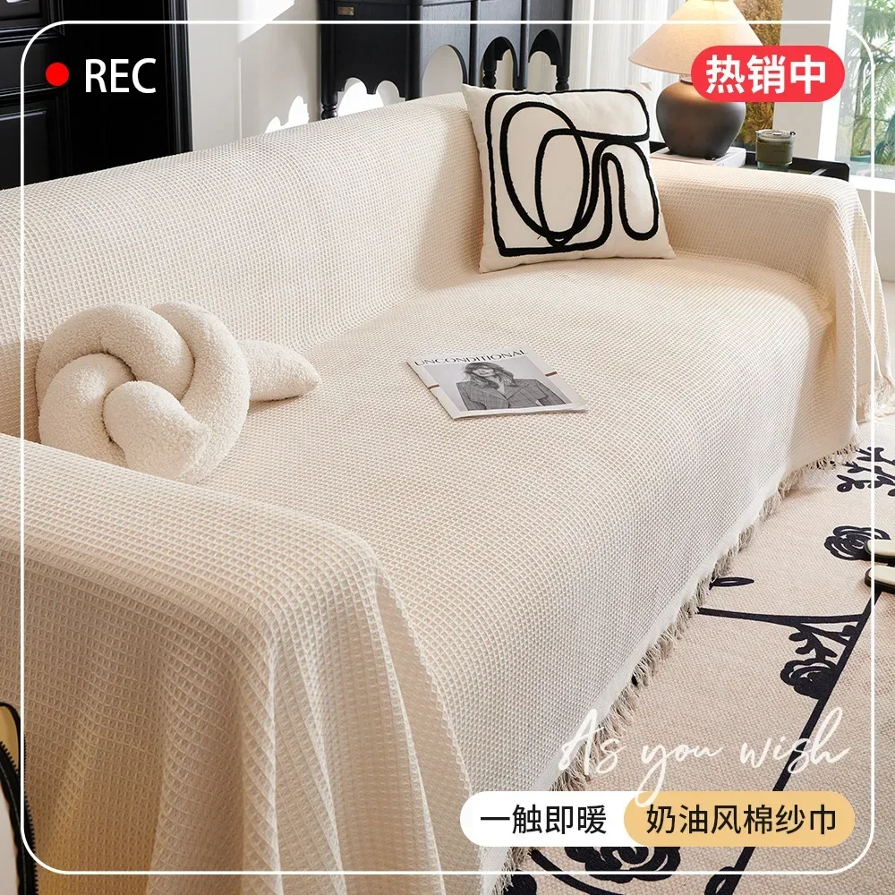 Woven Cotton Sofa Cover Blanke - đánh giá và giá Office Furniture Dimensions