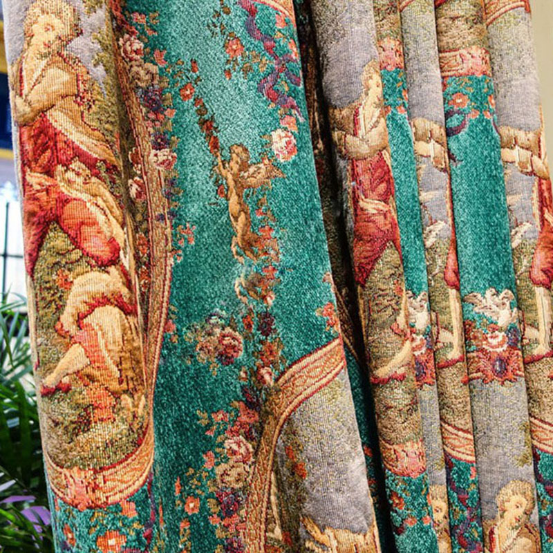 Luxury Turquoise Green Curtain - đánh giá và giá Office Furniture Hong Kong