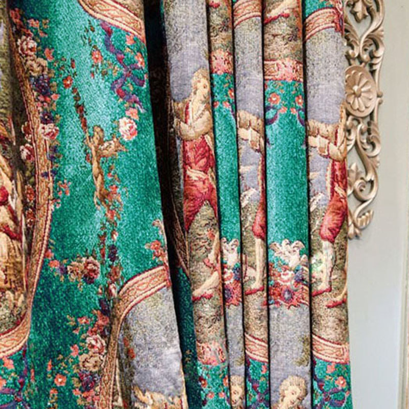 Luxury Turquoise Green Curtain - đánh giá và giá Office Furniture Hong Kong