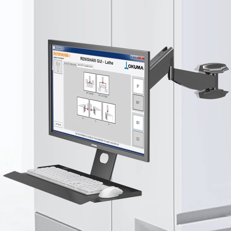 Heavy Duty Monitor Mount Rack  - đánh giá và giá Wall Mounted Desk Fold