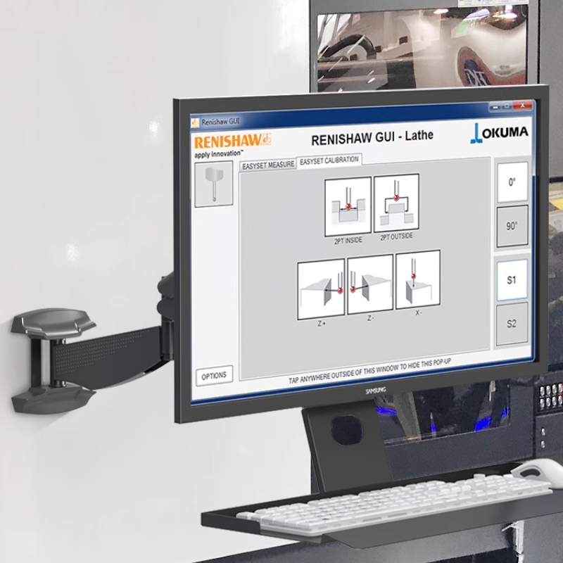 Heavy Duty Monitor Mount Rack  - đánh giá và giá Wall Mounted Desk Fold