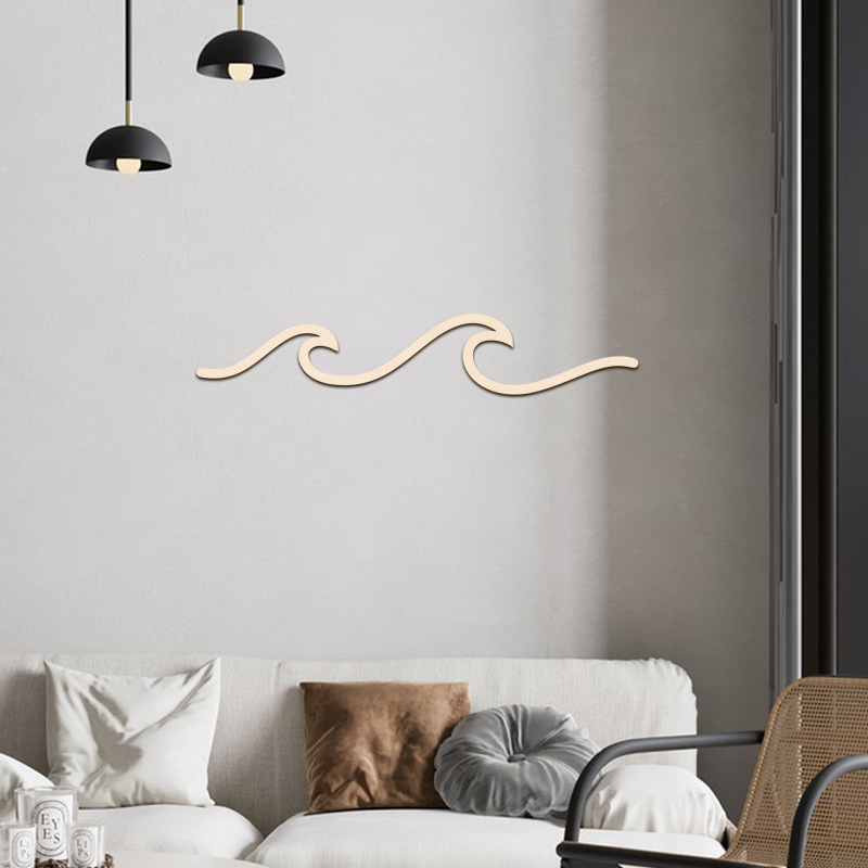 NUBECOM Wave Art Wooden Wall D - đánh giá và giá Office Furniture At Home