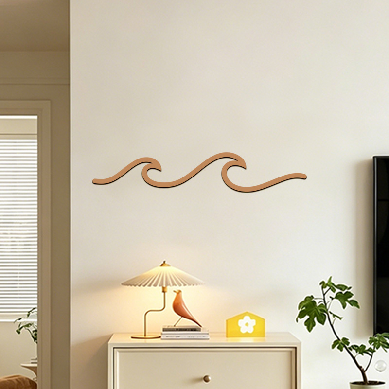 NUBECOM Wave Art Wooden Wall D - đánh giá và giá Office Furniture At Home