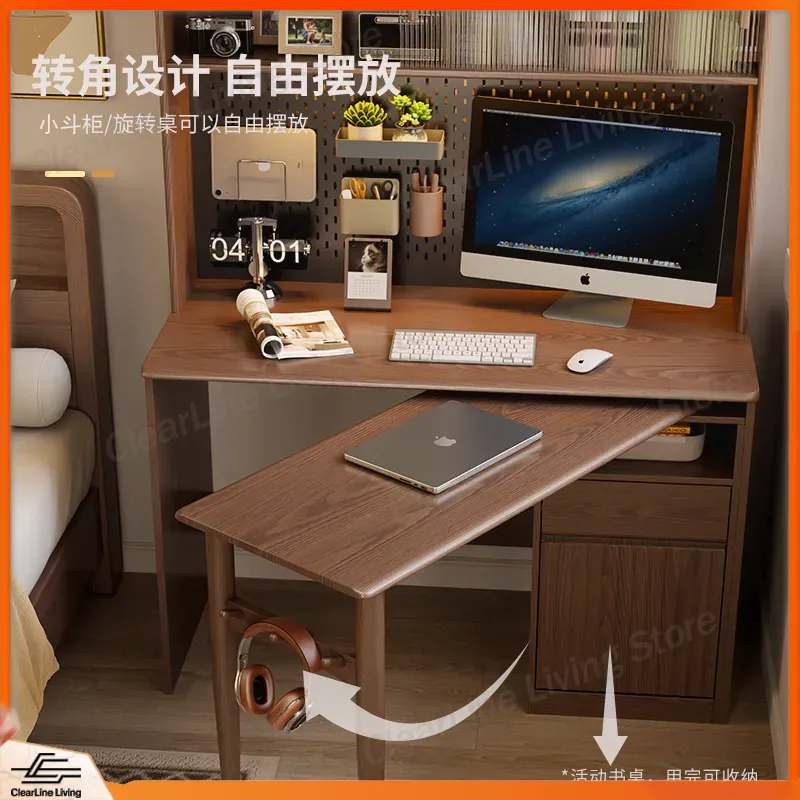 Solid Wood Corner Folding Desk - đánh giá và giá Wall Mounted Desk Fold
