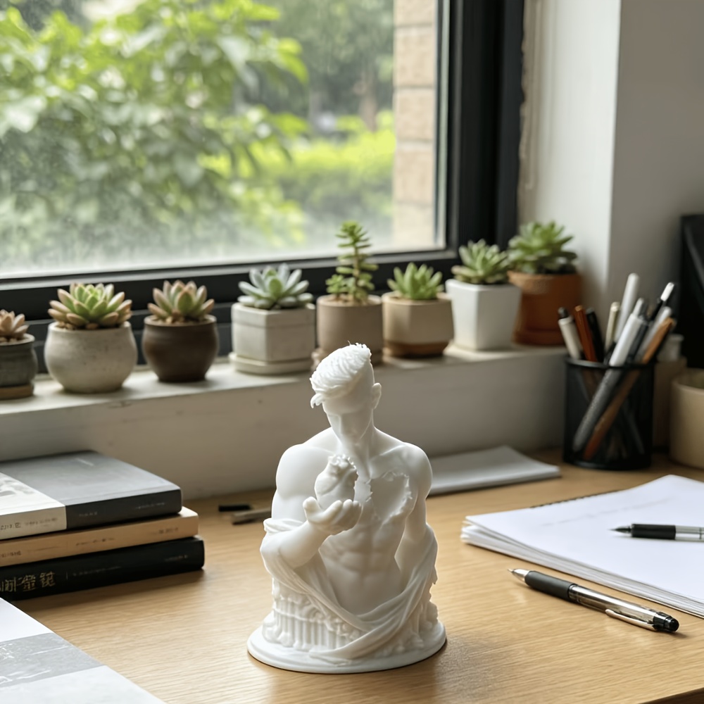 Broken Chest Male Bust Figurin - đánh giá và giá Office Furniture At Home